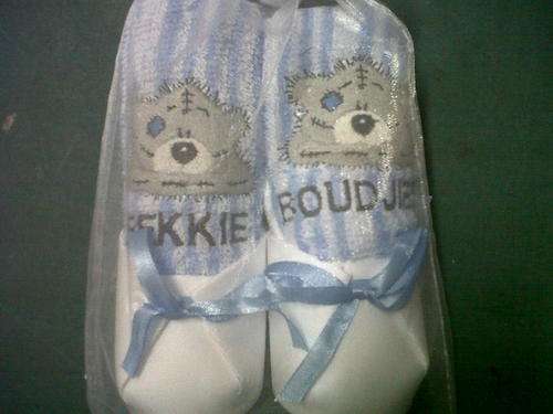 Baby facecloths gift set.