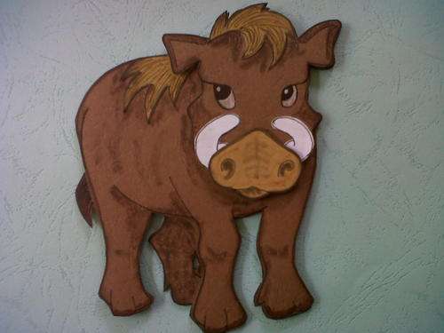 WARTHOG - Paper piecing