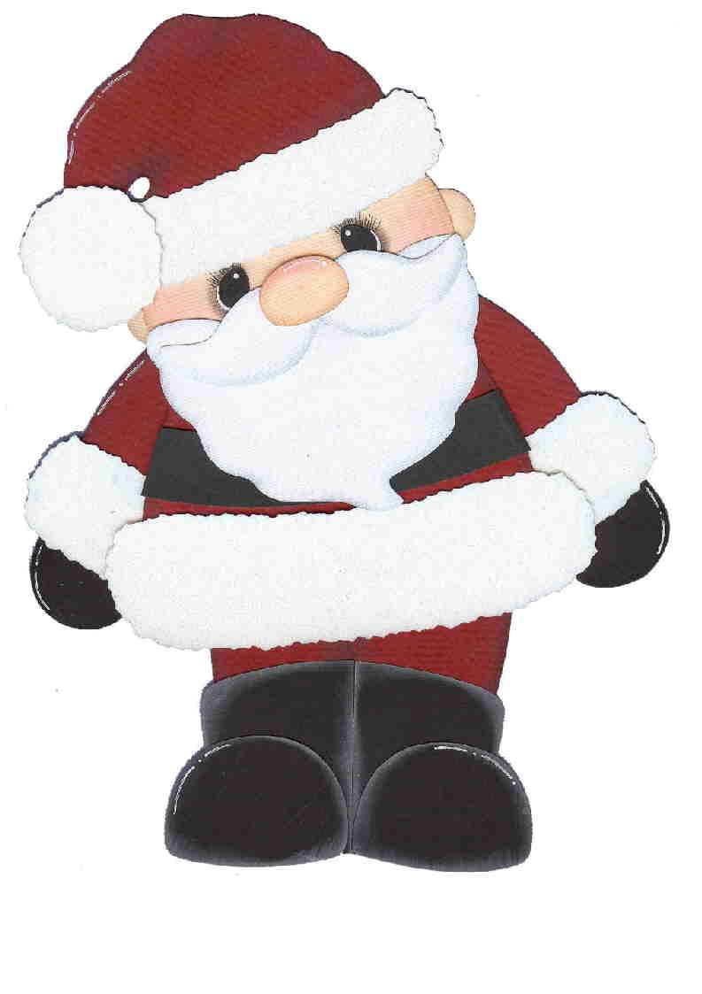3d layered - Santa