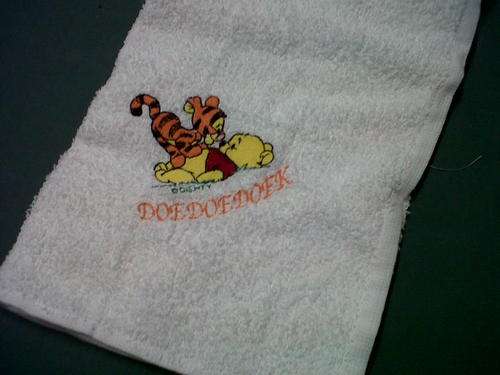 Embroided Burpers - Tigger and Pooh