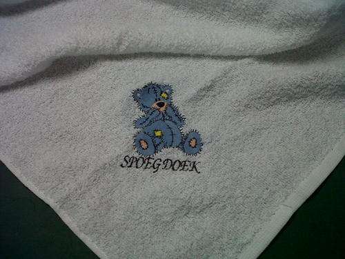 Embroided Burpers - Sleepy Tatty Teddy