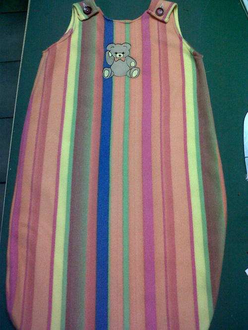 Handmade embroided sleepingbag - can be customised