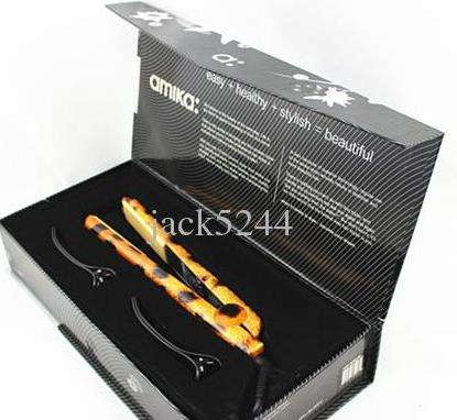 Imported Ceramic Hair Straightener with Two Clips - Salon Style Professional
