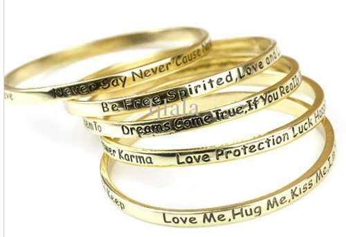 EUROPEAN VINTAGE ENGRAVED BANGLES