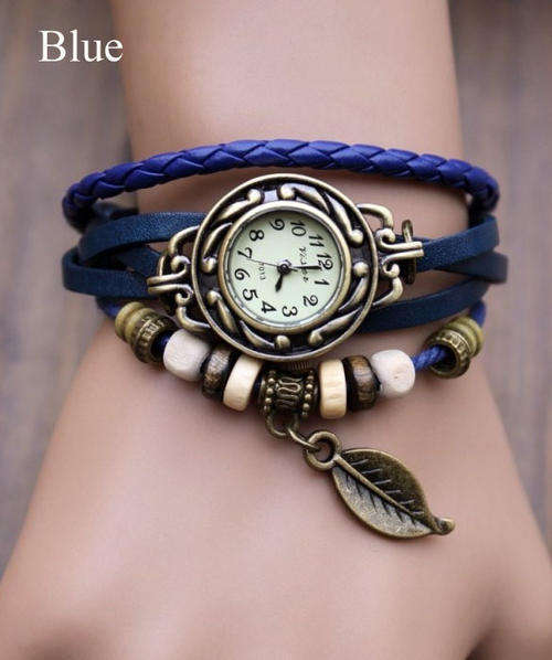VINTAGE LEATHER BRACELET WATCHES - STUNNING BUY!!!!