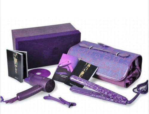 GHD HAIR STRAIGHTENER + HAIR DRYER GIFT SET - NEW IN THE ORIGINAL BOX WITH ACCESSORIES