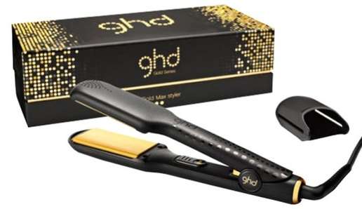 ORIGINAL GHD GOLD MAX - BRAND NEW+Thermal Protector & Indola Sun Hair & body Shampoo. FREE SHIPPING