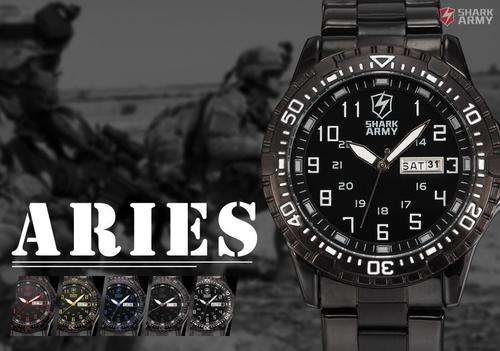 Genuine Shark Army Mens Watch - Aries Series Limited Edition with International Warranty!!
