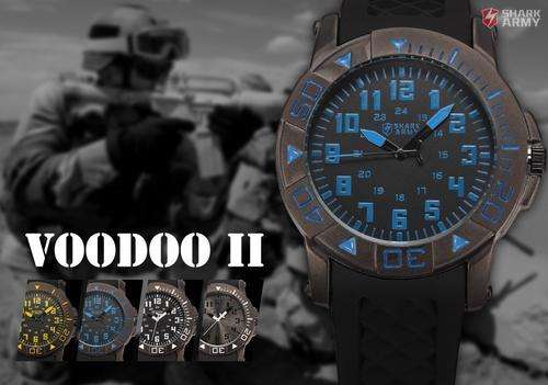 Genuine Shark Army Mens Watch - Voodoo II Series with International Warranty!!