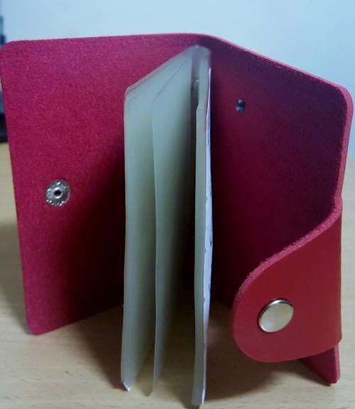 Leather Bank Card Holder