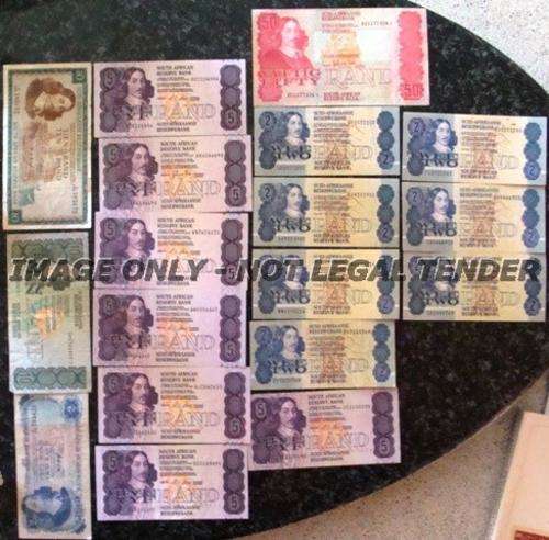 @LATE ENTRY@ 18 x RSA BANKNOTES - CONDITION AS PER IMAGES