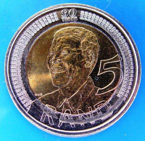 A 2008 MANDELA B/DAY R5 WEAK STRIKE COIN IS ON SALE ON BOB FOR R45000...TAKE A LOOK AT THIS 1