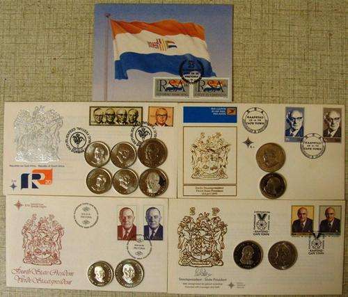 @@ DEFINITELY A SET FOR GRADING@@ RSA PRESIDENTS CR SWART TO PW BOTHA IN PROOF & UNCIRCULATED