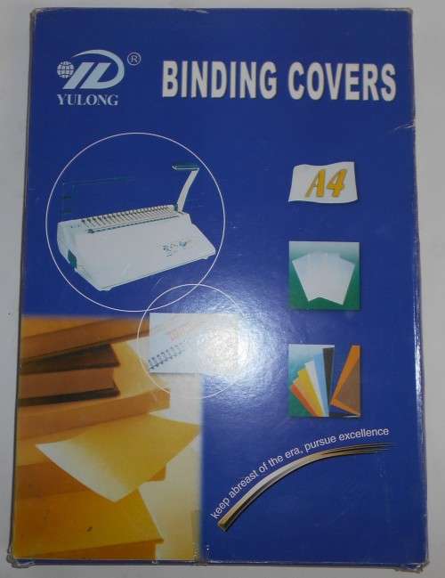 CLEAR BINDING COVERS *SPECIAL BUNDLED ITEM*