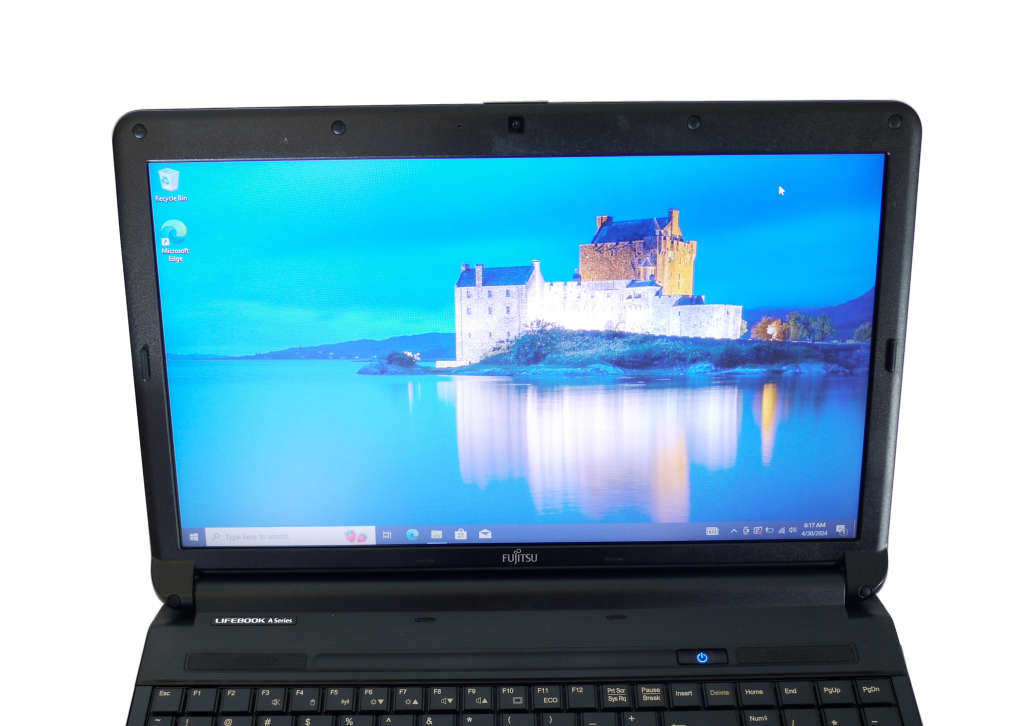 Fujitsu Lifebook A Series AH530 Laptop (No charger, No battery)