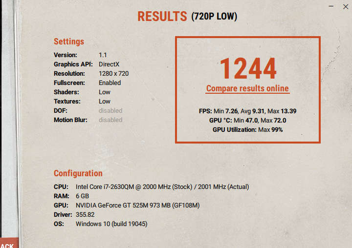 Dell XPS L502X Laptop - i7-2630QM 8Threads, NVIDIA GT 525M 1GB, 6GB RAM, JBL speakers(No battery)