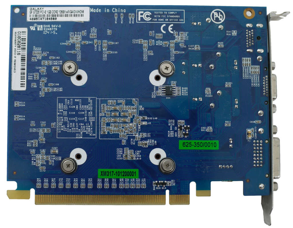 NVIDIA GeForce GT220 1GB GDDR2 128Bit