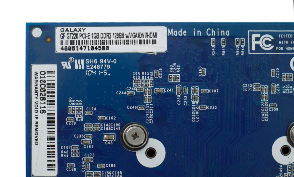 NVIDIA GeForce GT220 1GB GDDR2 128Bit