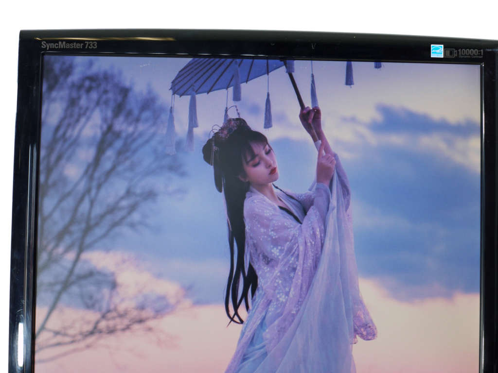 Samsung SyncMaster 733 computer monitor 17 inches (1280 x 1024) - PRESENT SCRACHES ON THE SCREEN