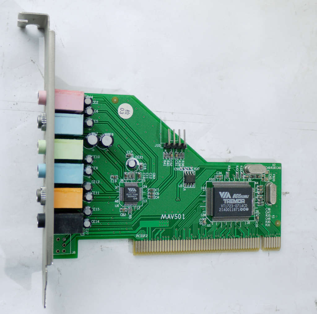 Sound card PCI - ENCORE ENM232-8VIA 7.1 Channels 24-bit 96KHz Surround Sound Card