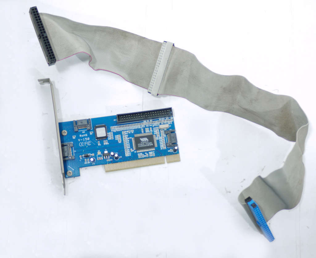 VIA 3Port SATA RAID and IDE Controller PCIE Card