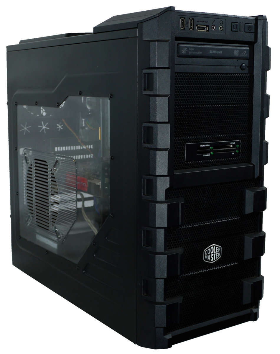 Entry Level Gaming PC Tower With NVIDIA GeForce 8800 GTS 320MB + Intel Core 2 Duo E6550 @ 2.33 GHz