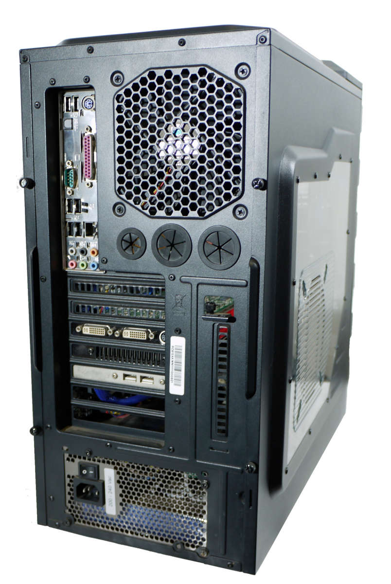 Entry Level Gaming PC Tower With NVIDIA GeForce 8800 GTS 320MB + Intel Core 2 Duo E6550 @ 2.33 GHz