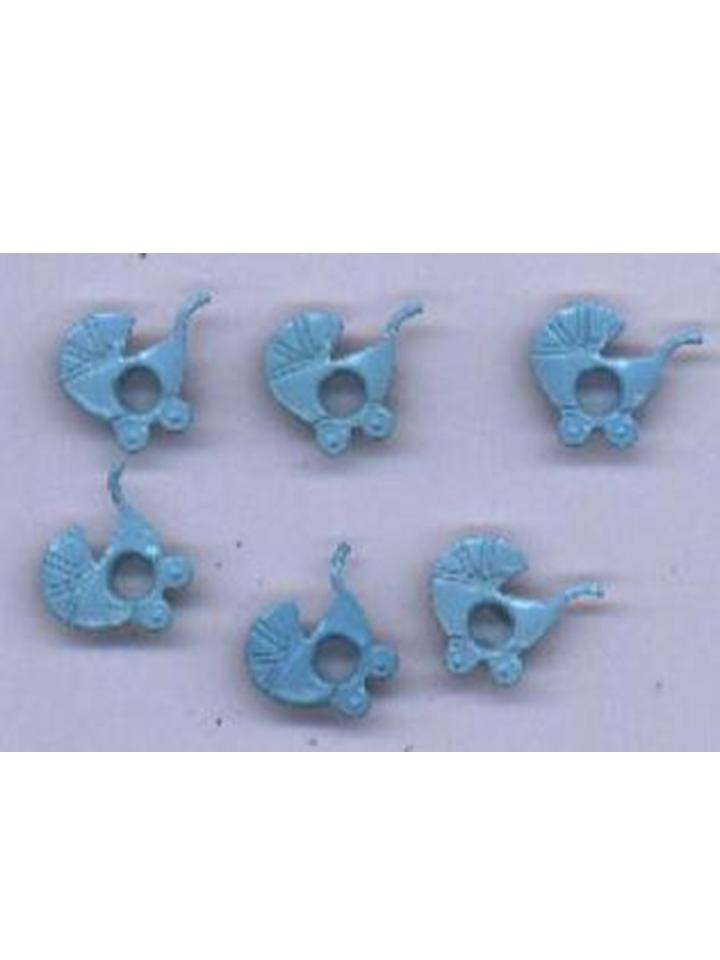 EYELETS - BLUE PRAM - size 10mm (4/pkt)