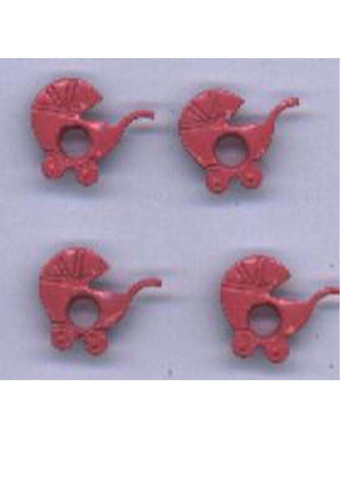 EYELETS - PINK PRAM - size 10mm (4/pkt)
