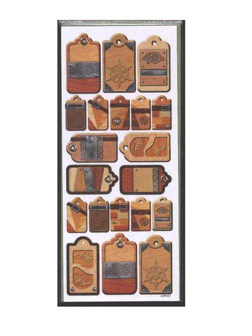 HERITAGE SCRAPBOOK STICKERS - pack size 100x240mm