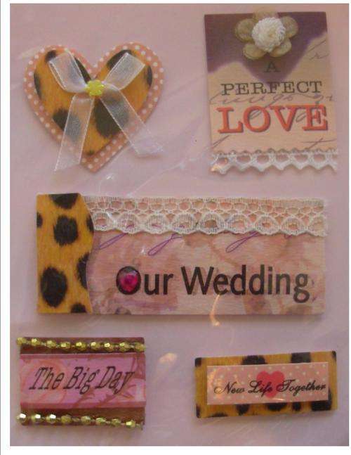 PERFECT LOVE- love embellishments - pack size 125x140mm