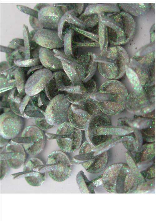 LARGE SILVER SUGAR BRADS - 8mm (20 per packet)