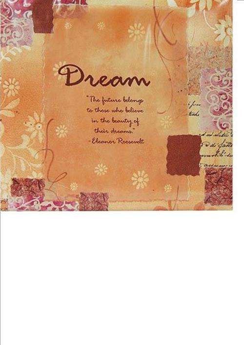 SCRAPBOOK ALBUM - Inspire Dream - size 12x12 top loader