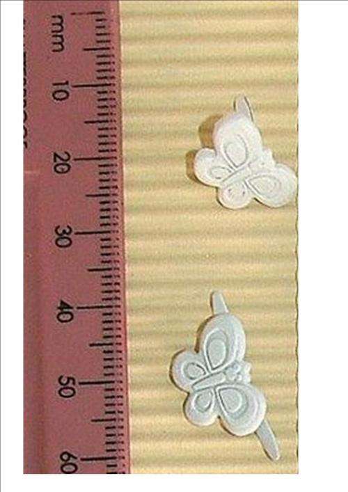 BUTTERFLIES:  colour WHITE 12 per packet