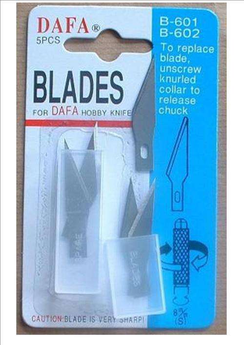 CRAFT KNIFE REPLACEMENT BLADES  5 pieces