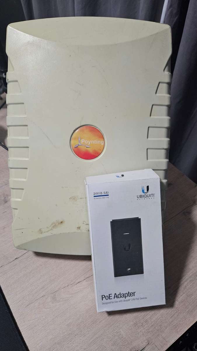 Mikrotik RB711-5hn in Poynting Enclosure with POE Injector