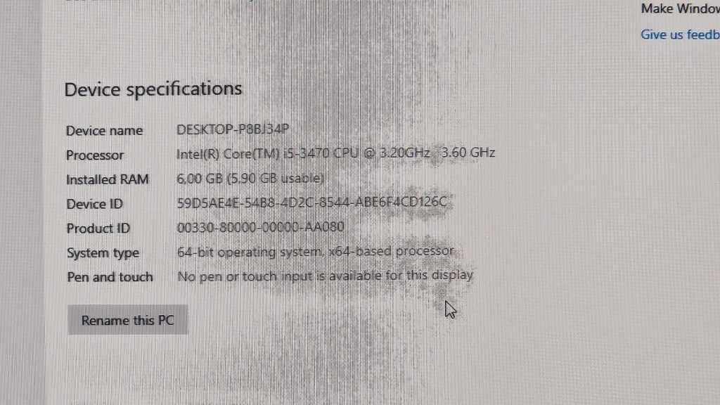 i5 3rd Gen Desktop PC