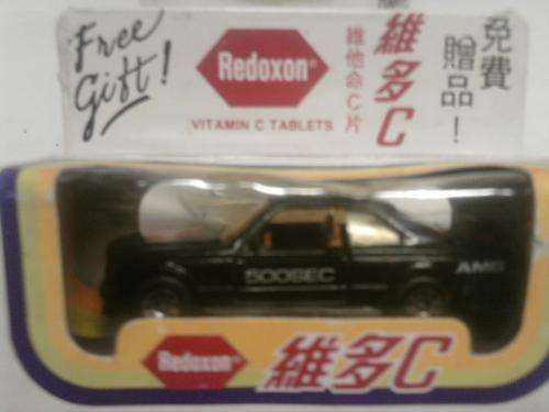 Matchbox mercedes 500 SEC AMG Redoxon promotion