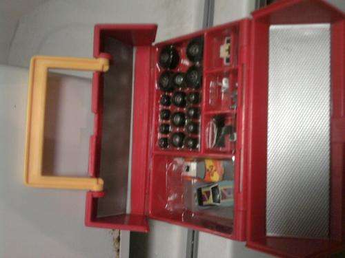 micro machines accessory pack with 2 cars.