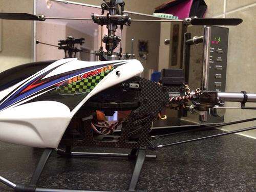 Radio controlled helicopter 6channel HK 450