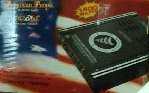 American AMPS 350 Watt x 4 channel 1400W