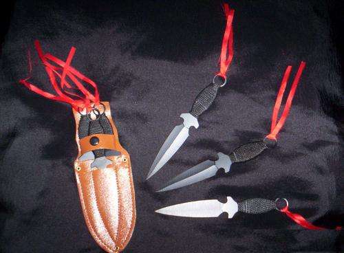 TRI Flying knife set