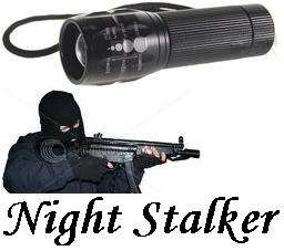 Night Stalker Tactical Tail Cap Flashlight