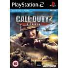 CALL OF DUTY 2 BIG RED ONE  PLAYSTATION 2 GAME PS2 original PAL GREAT VALUE!!!