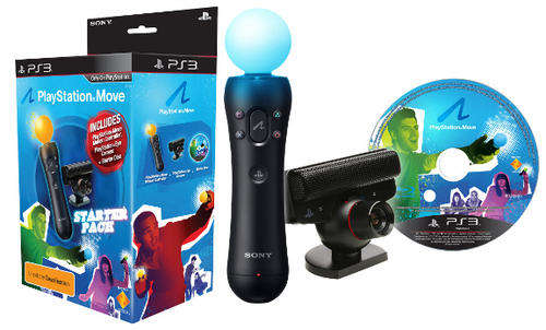 Playstation Move Starter pack + Extra motion controller + Sports Champions game