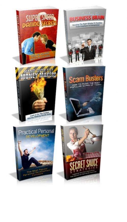 6 Pack Of PLR Ebooks