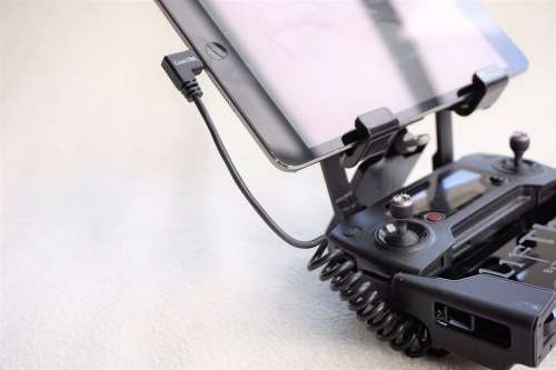 LifThor V3 Drone Tablet Holder and ConnecThor IOS Cable Combo for DJI Mavic & Spark Drones