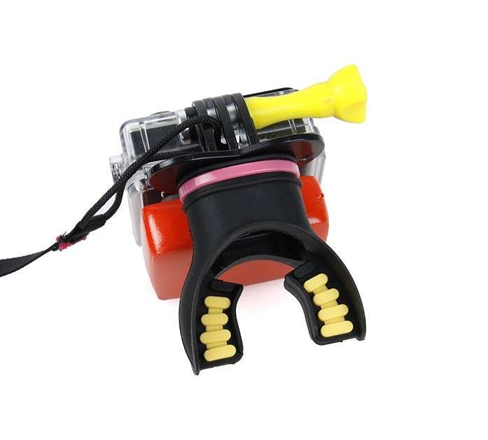 Dazzne DZ-405 Surfboarding Mouth Mount for Dazzne and GoPro