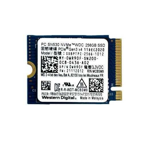 Western Digital 256GB 2230 M.2 NVMe PCIe Gen 3x4 ( SN530 )