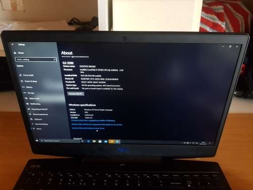 Dell Inspiron G3 15 3590 Gaming, i7-9750H, 256GB NVMe SSD +1TB HDD, 16GB DDR4, GTX 1650 4GB (READ!)